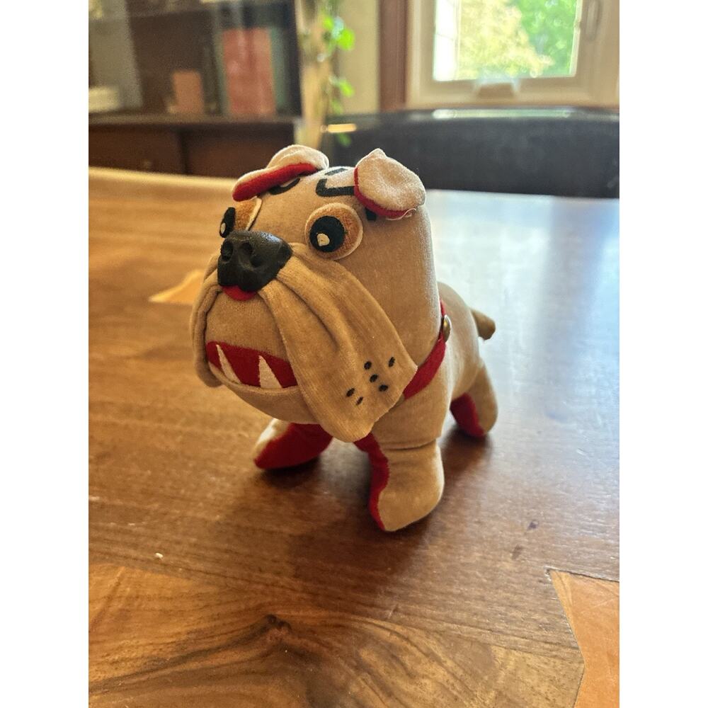 R. Dakin Dream Pets Vintage‎ Stuffed Beige Bulldog Dog Toy 5.5" Japan Plush